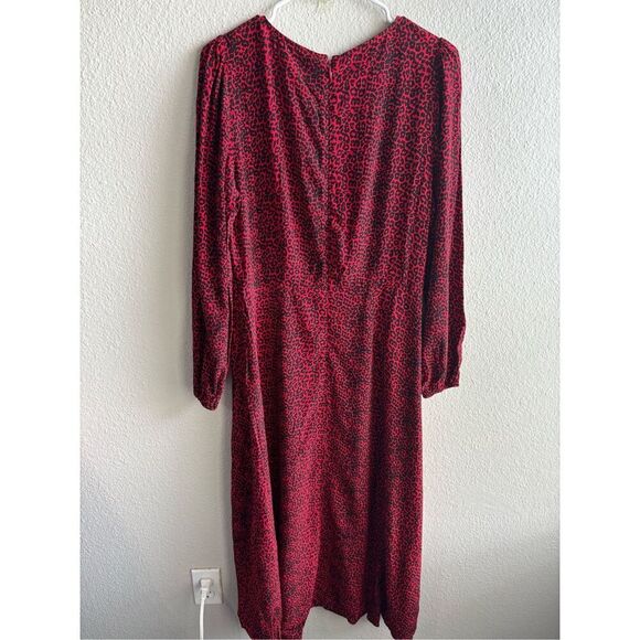 ❤️LOFT Animal Print MIDI Dress - Picture 5 of 5